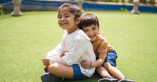 Kids Practicing Conflict Resolution in a Classroom